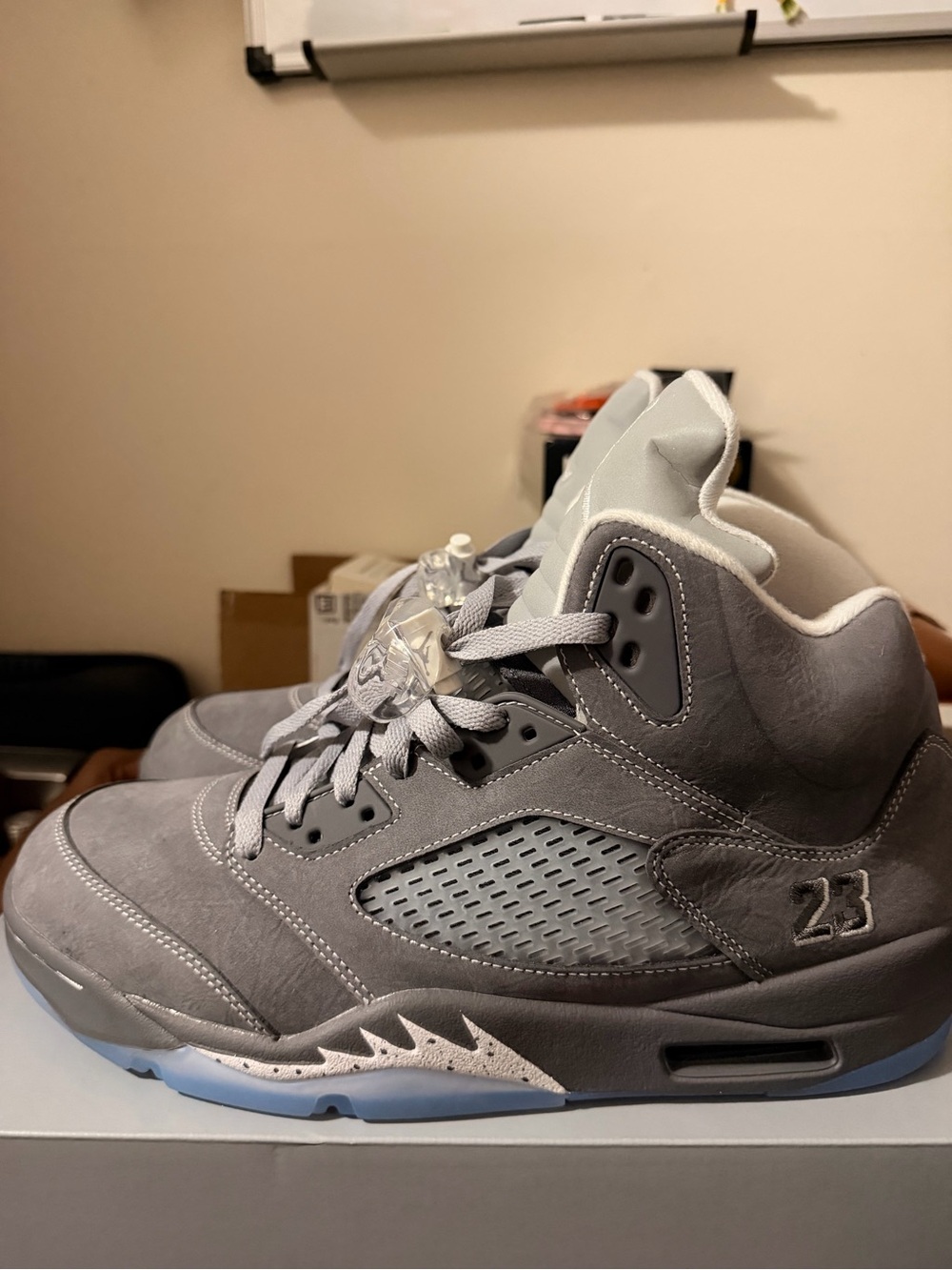 Jordan Air Jordan 5 Retro Grey White